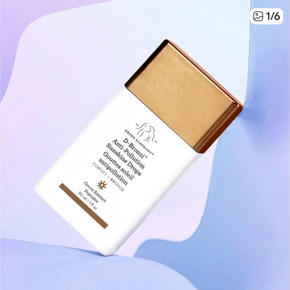 Drunk Elephant Other - Drunk Elephant D-Bronzi Anti-Pollution Sunshine Self Tanning Drops 30ml NWT